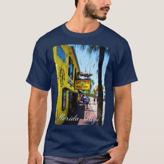 CAPITAINE TONES SALOON BAR FLORIDA KEYS TShirt
