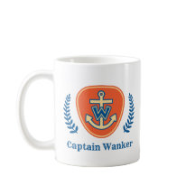 "Capitaine Wanker" Mug de café