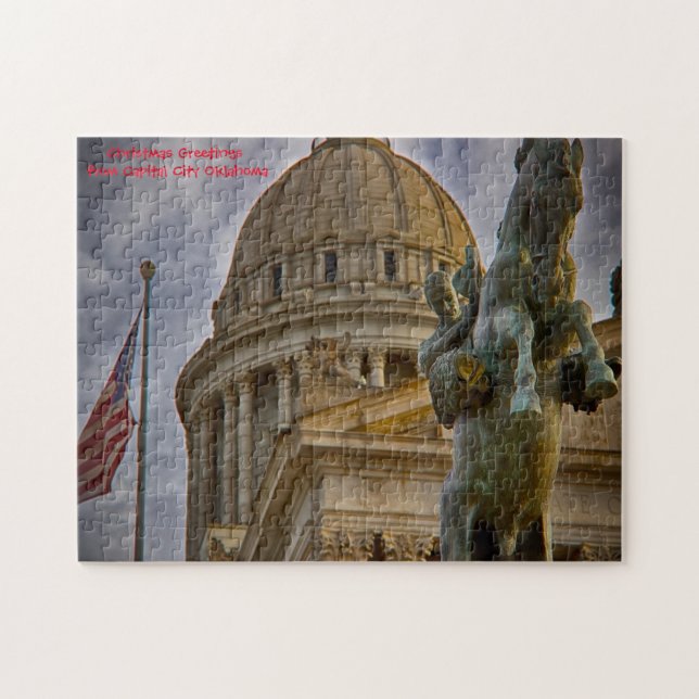 Capitale Oklahoma. Jigsaw Puzzle (Horizontal)