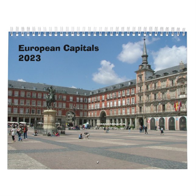 Capitales européennes - Calendrier 2023 (Protection)