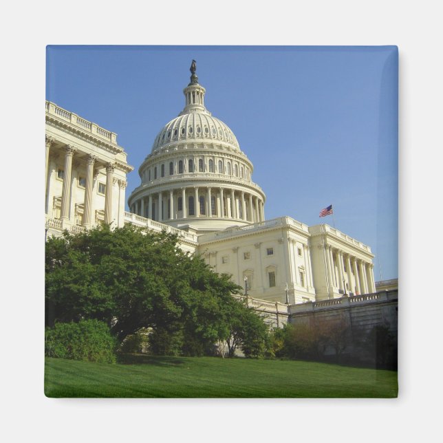 Capitol américain Washington DC Magnets (Devant)