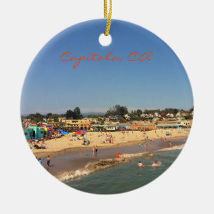 Capitola, ornement de Noël de CA