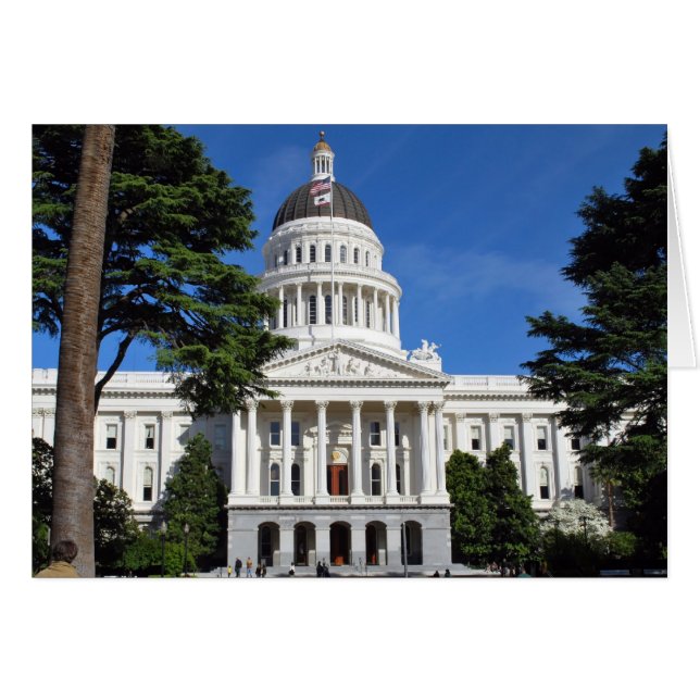 Capitole de l'État de Californie - Sacramento (Devant horizontal)