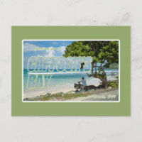 Cappoon's Bay, Tortola, carte postale BVI