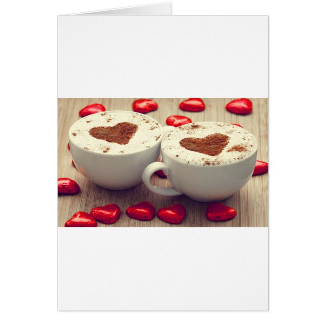 Cappuccino Aime Les Coeurs Chocolat (Devant)