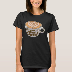 Cappuccino Café Bean Citations de caféine Pullover