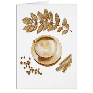 Cappuccino et cannelle