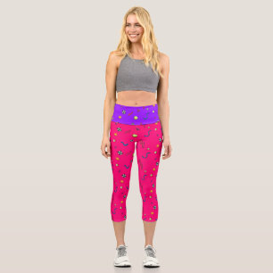 Capri 80s fous - Leggings Motifs