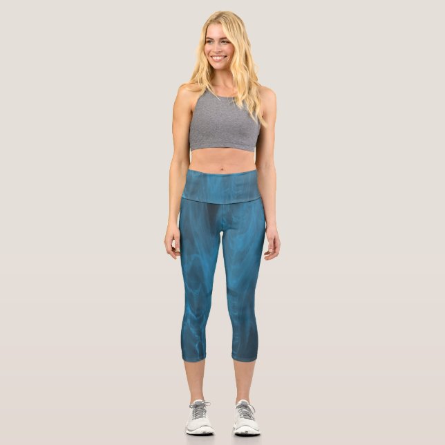 Capri Aquarelle florale Meilleures Leggings pour le prin (Recto)