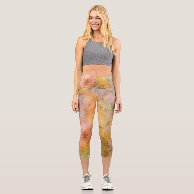 Capri Aquarelle Leggings for Concert-Goes Girls (Recto)