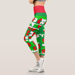 Capri Biélorussie Couleurs Drapeaux Leggings Stylisés