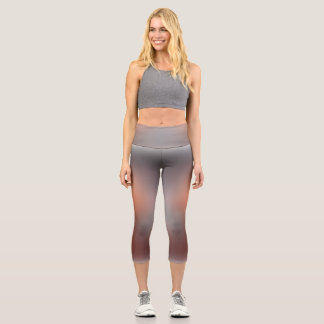 Capri dégradé de forme libre sur leggings larges