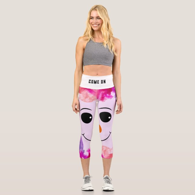 Capri Exercice spécial yoga Leggings (Recto)