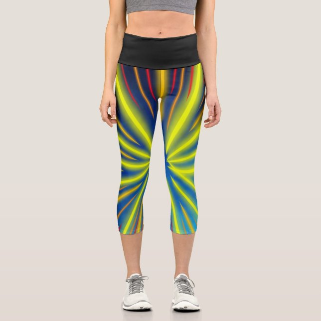 Capri Flux radiant - Leggings Capris (Recto)