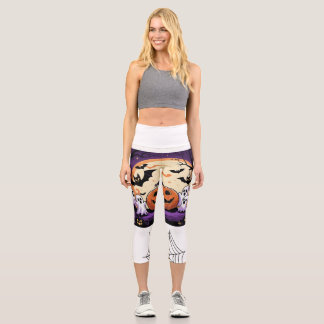 Capri Halloween Leggings