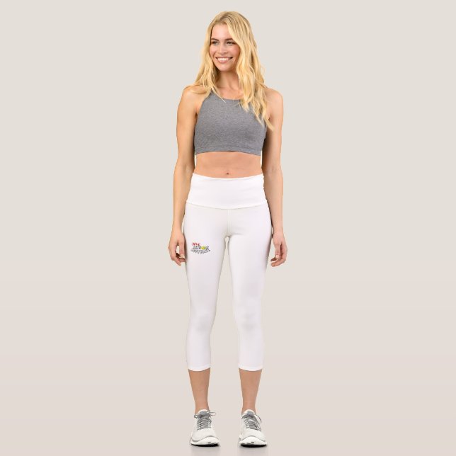 Capri I Love Senior Softball Leggings Capris (Recto)