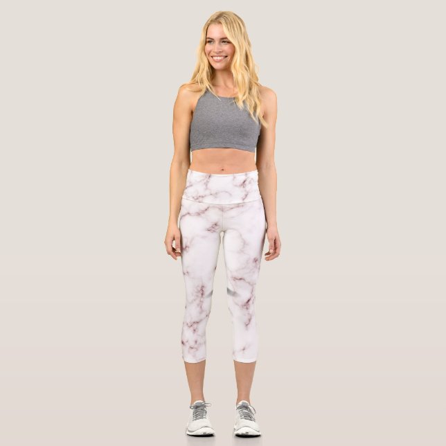 Capri Joli en Aquarelle rose Meilleures Leggings (Recto)