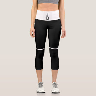 Capri JQ Signature Leggings de Performance Taille Haute
