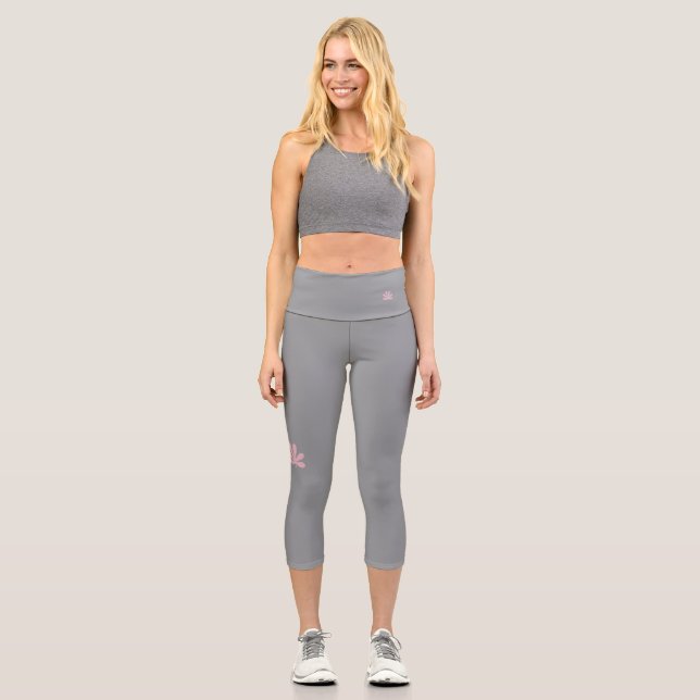 Capri Leggings à taille élevée (Recto)