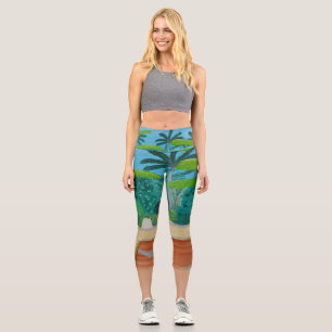 Capri leggings des Maldives