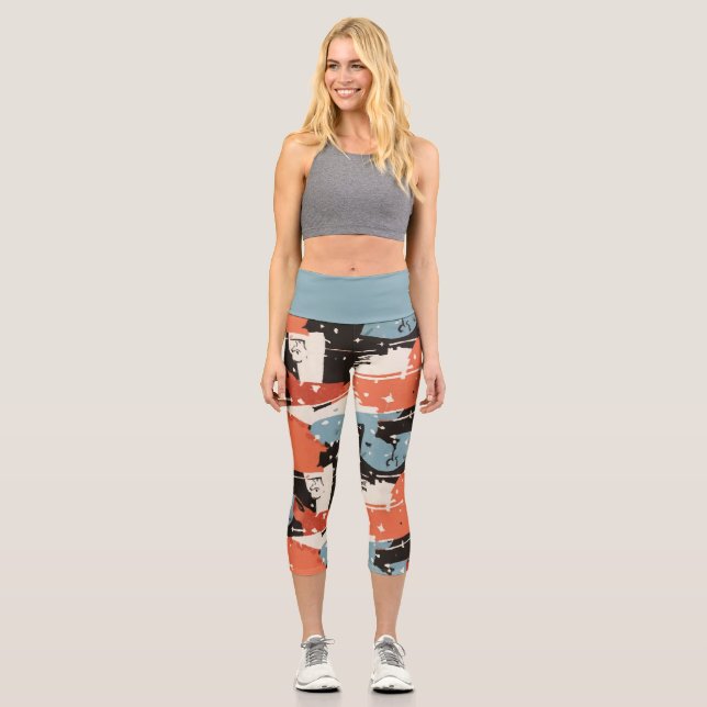 Capri Leggings d'harmonie chic : élégant et confort (Recto)
