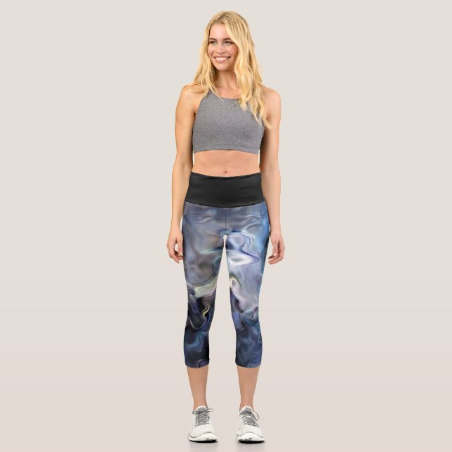 Capri Leggings effet marbré (Recto)