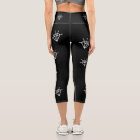 Leggings Femme "Black Diam's" Diamant Noir 