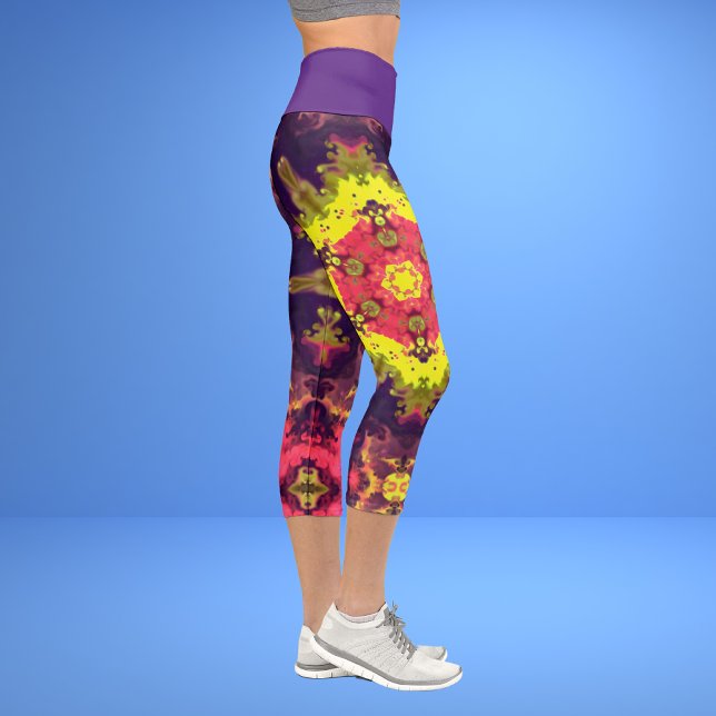 Capri Leggings hippies psychédéliques (Créateur téléchargé)