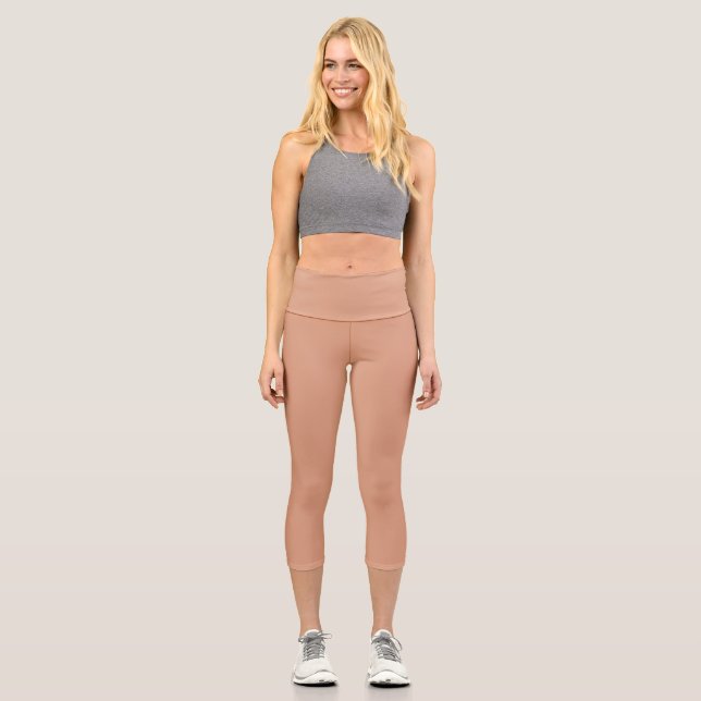 Capri Leggings polyvalents couleur chair pour n'importe  (Recto)
