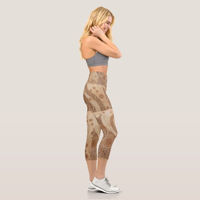 Capri Leggings Sporty Uniques - Style audacieux, Comf Ul (Droite)