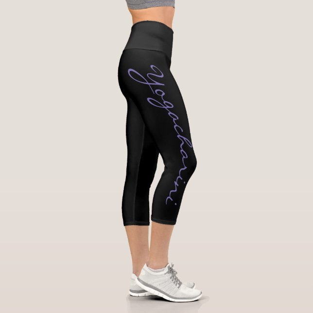 Capri Les leggings de mode Yogacharini ! (Droite)