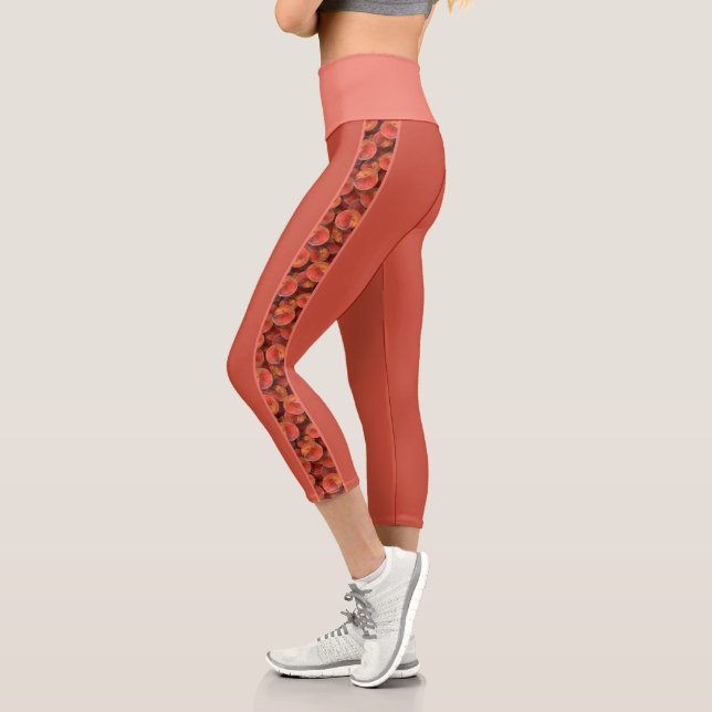 Capri Peach Leggings (Gauche)