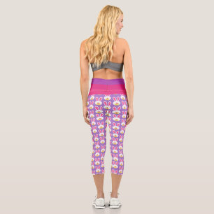 Capri Pop de lapin de Pâques Mode Capris Leggings