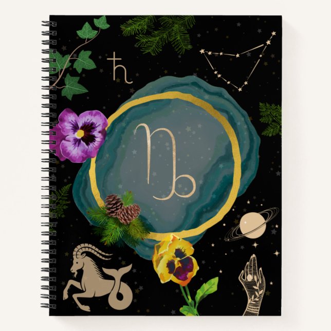 Capricorn Journal Zodiac (Devant)