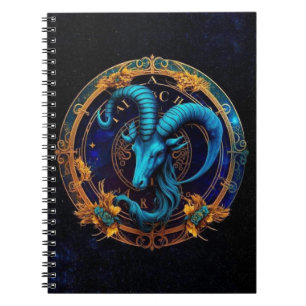 Capricorn Zodiac Carnet spiral