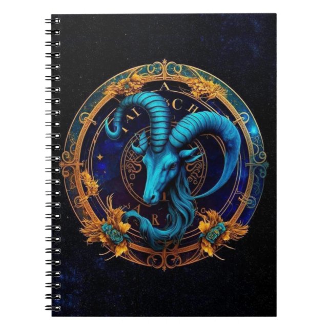 Capricorn Zodiac Carnet spiral (Devant)