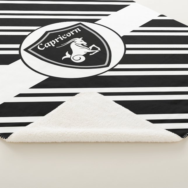 Capricorne symbole sherpa couverture (3/4)