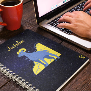 Capricorne Zodiac l Galaxie moderne Sky Star Calen