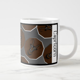 Capricorne Zodiac Personnalisable Grosse Mug