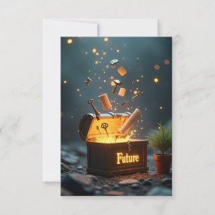 Capsule de temps de votre future carte de méditati