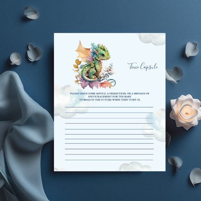 Capsule de temps des jeux de baby shower (Créateur téléchargé)