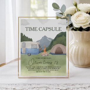Capsule Temporelle Happy Camper Panneau de Table 8