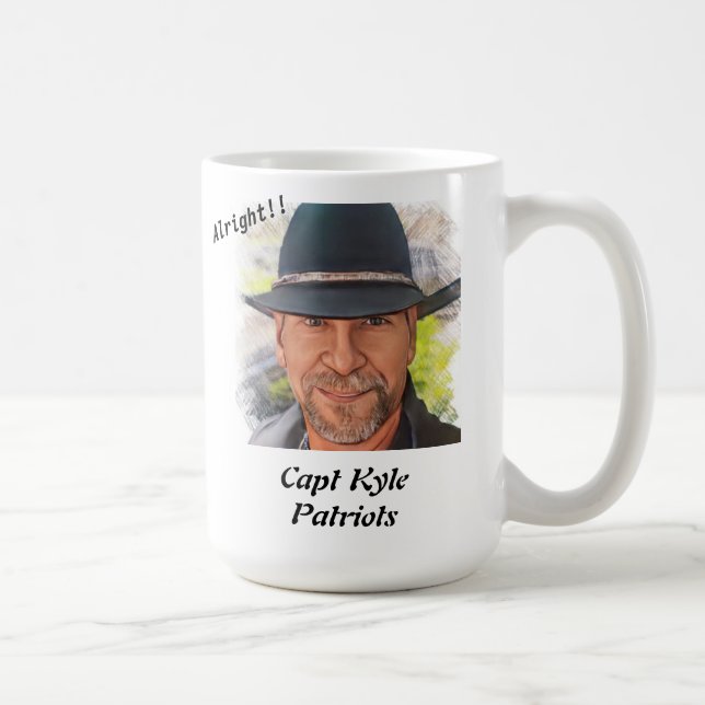 Capt Kyle Patriots Coffee Mug (Droite)