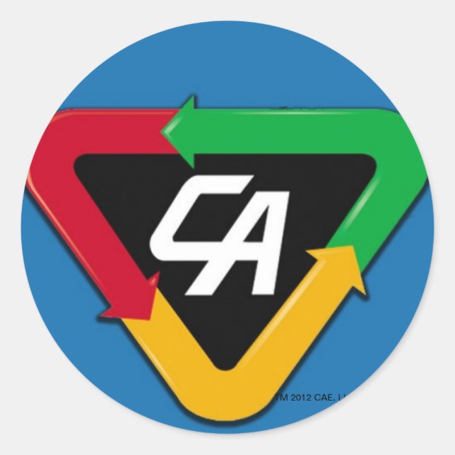 Captain Action Logo Sticker (Devant)