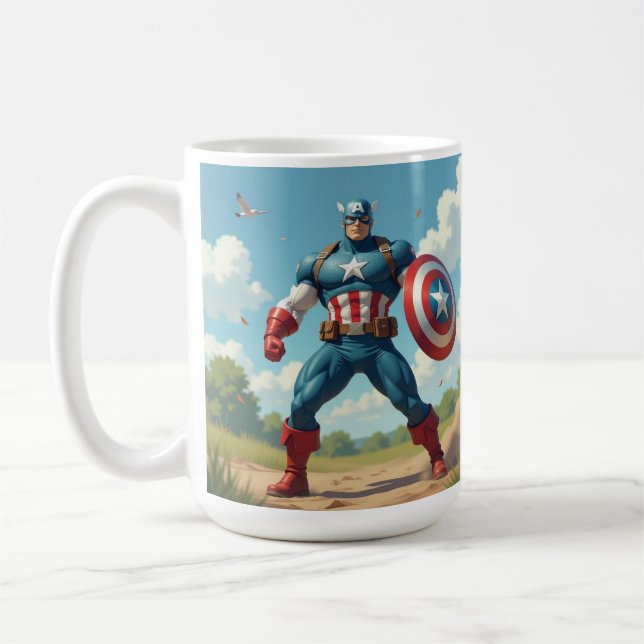 captain american Mug (Gauche)