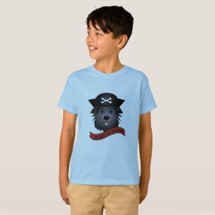 Captain Black Dog - T-shirt de base pour enfants