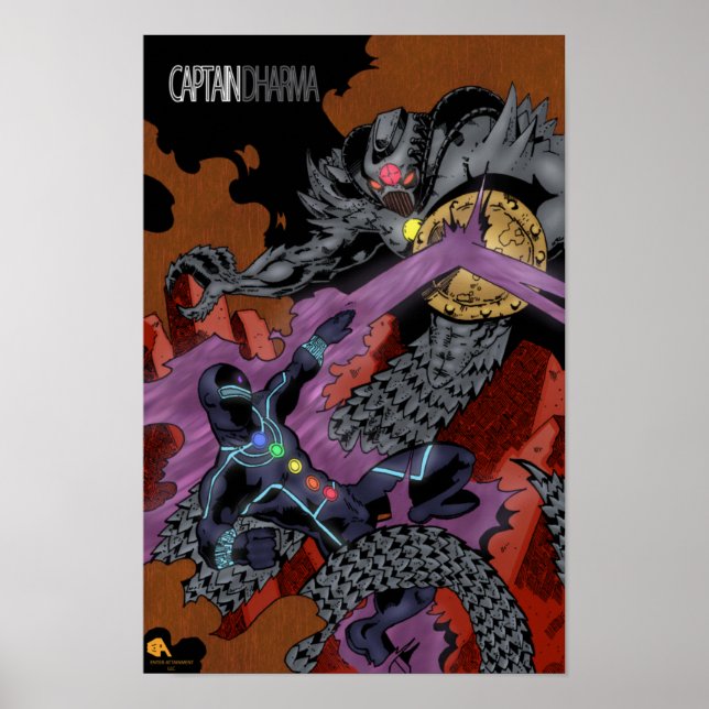 Captain Dharma Poster (Devant)