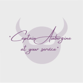 Capteur Eggplant Vinyl Sticker