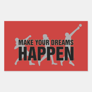 Capture de piste et de terrain Placer Stickers Thr