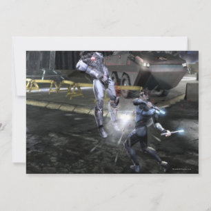 Capture d'écran : Cyborg vs Nightwing 3